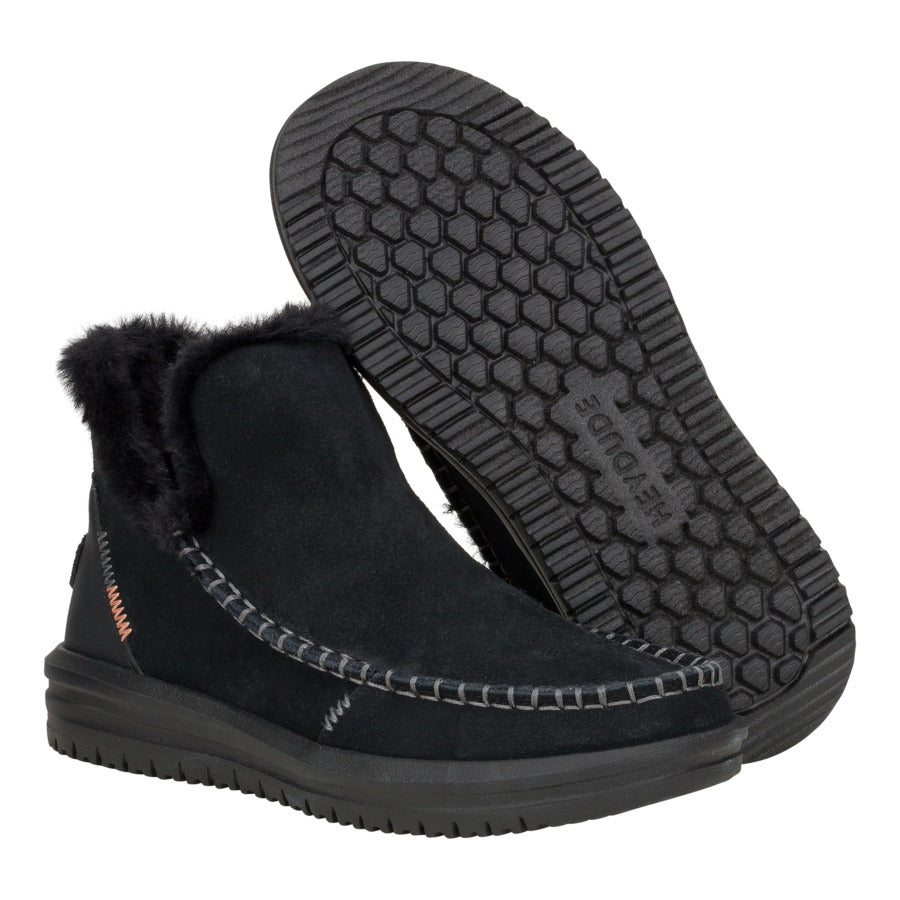  Camden Suede - Black/Black