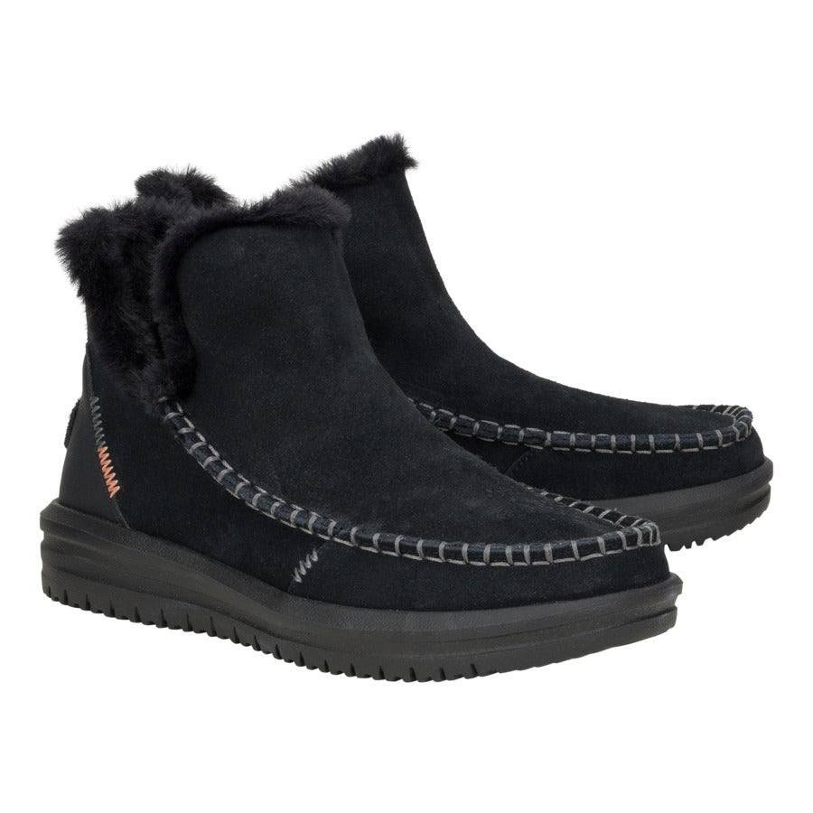  Camden Suede - Black/Black