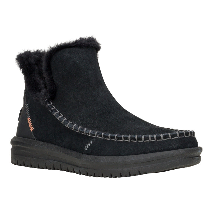  Camden Suede - Black/Black