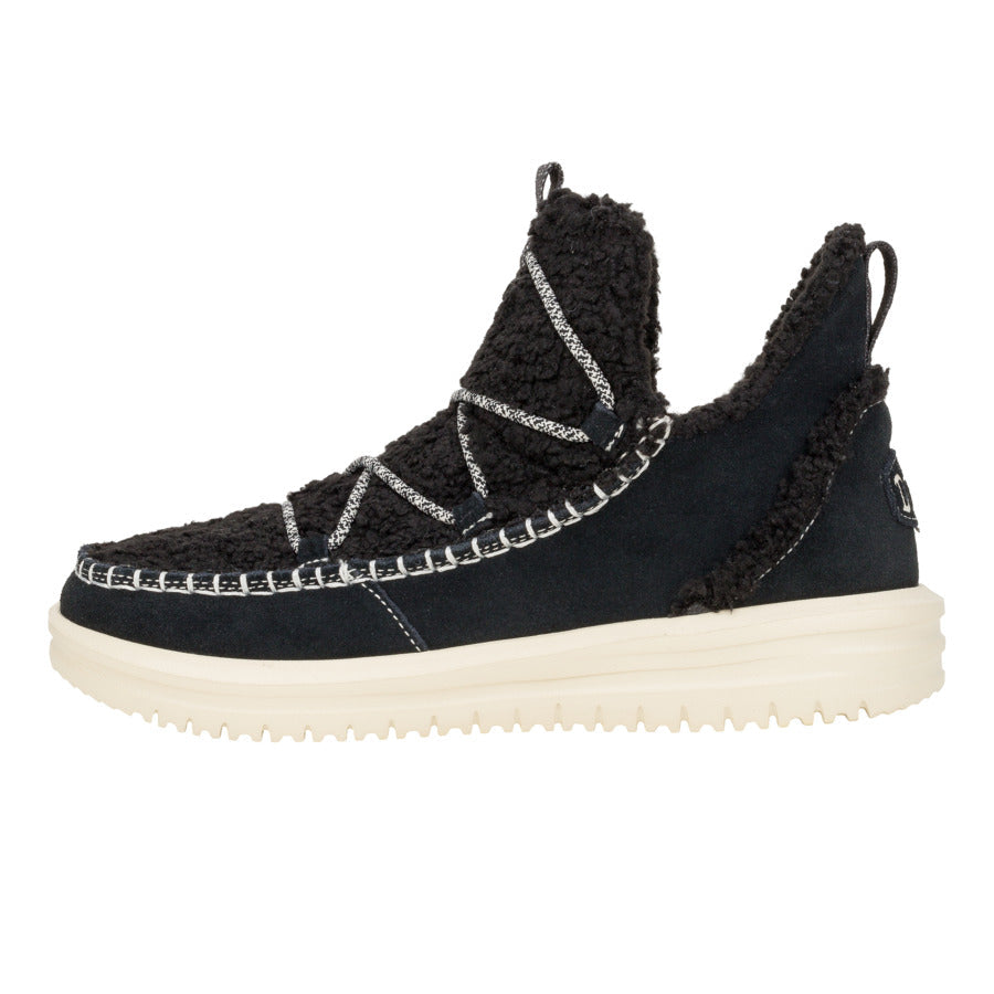  Camden Suede Cozy - Black