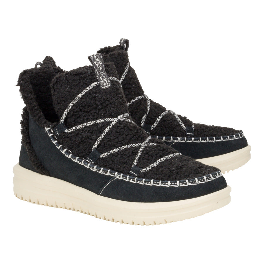  Camden Suede Cozy - Black