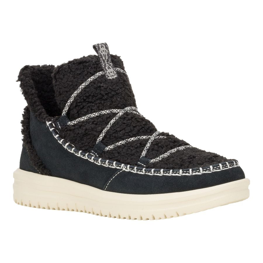  Camden Suede Cozy - Black