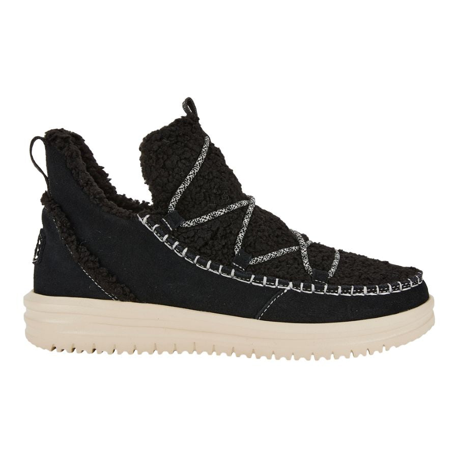  Camden Suede Cozy - Black