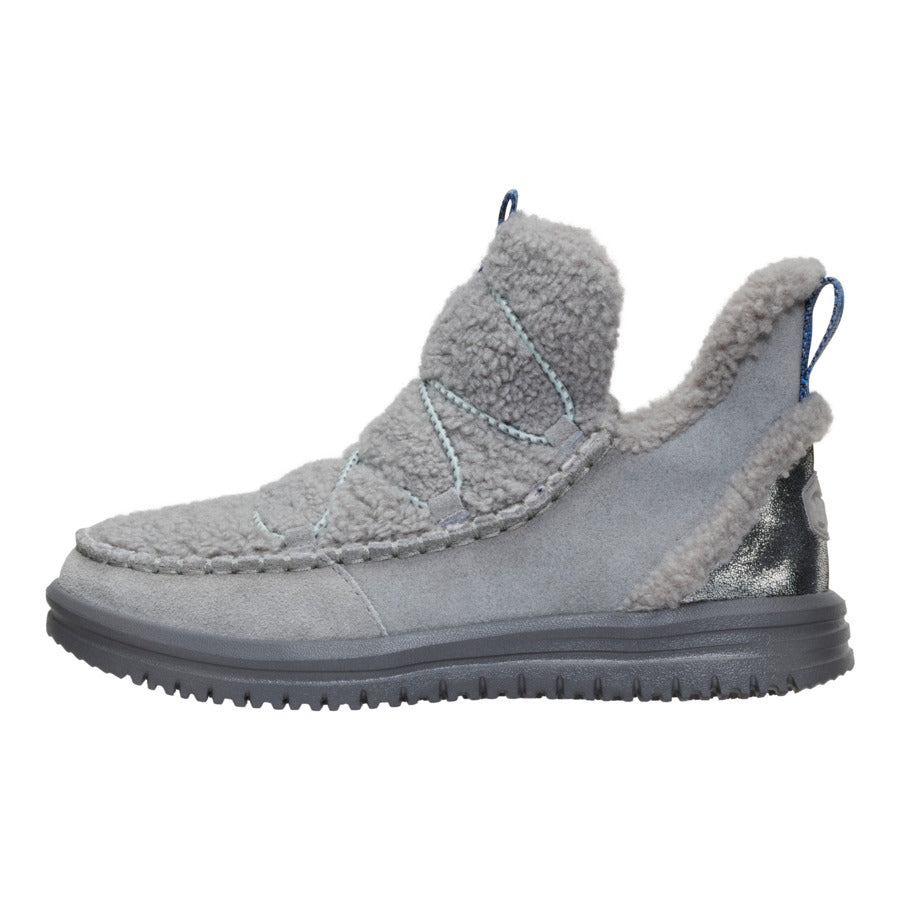  Camden Suede Cozy - Charcoal