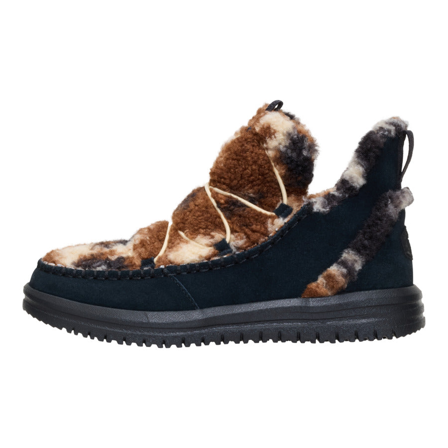  Camden Suede Cozy - Black Multi/Black