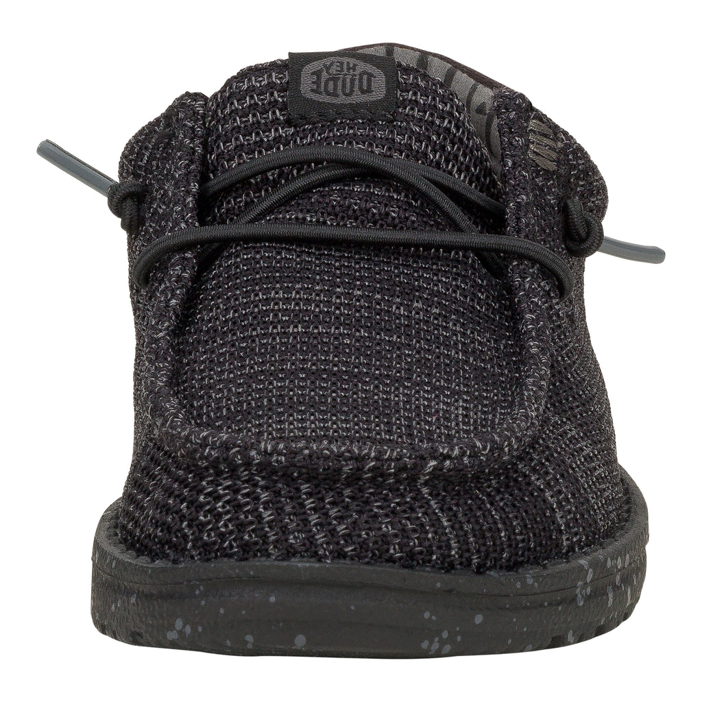  Wally Youth Stretch Mesh- Black/Black