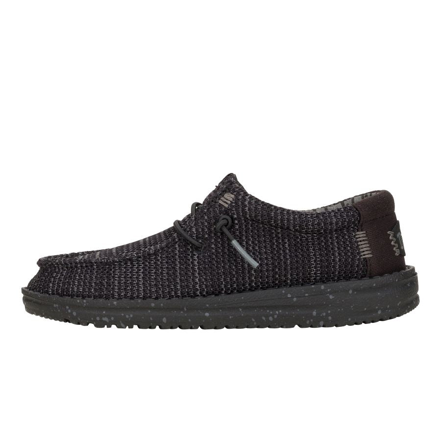  Wally Youth Stretch Mesh- Black/Black