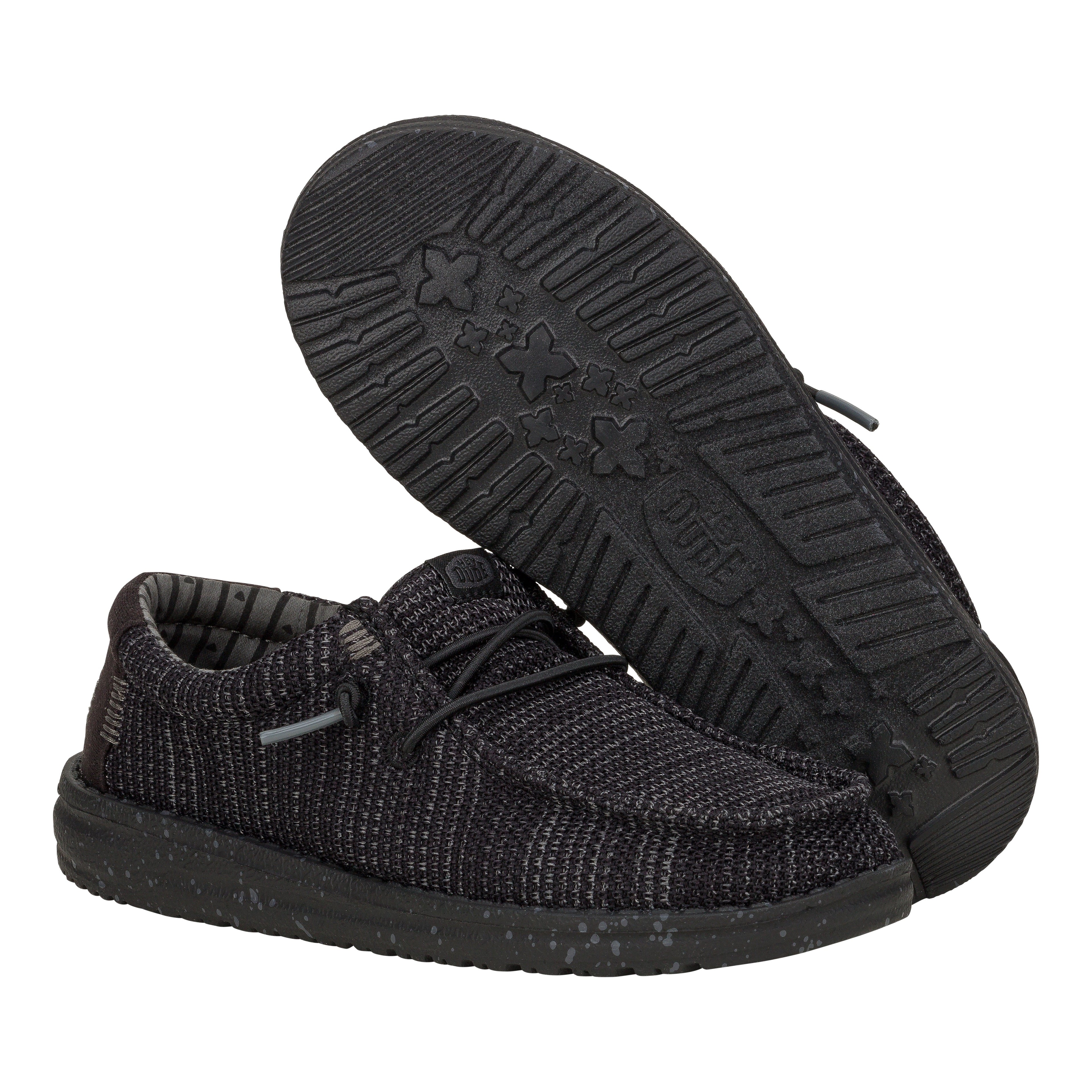  Wally Youth Stretch Mesh- Black/Black