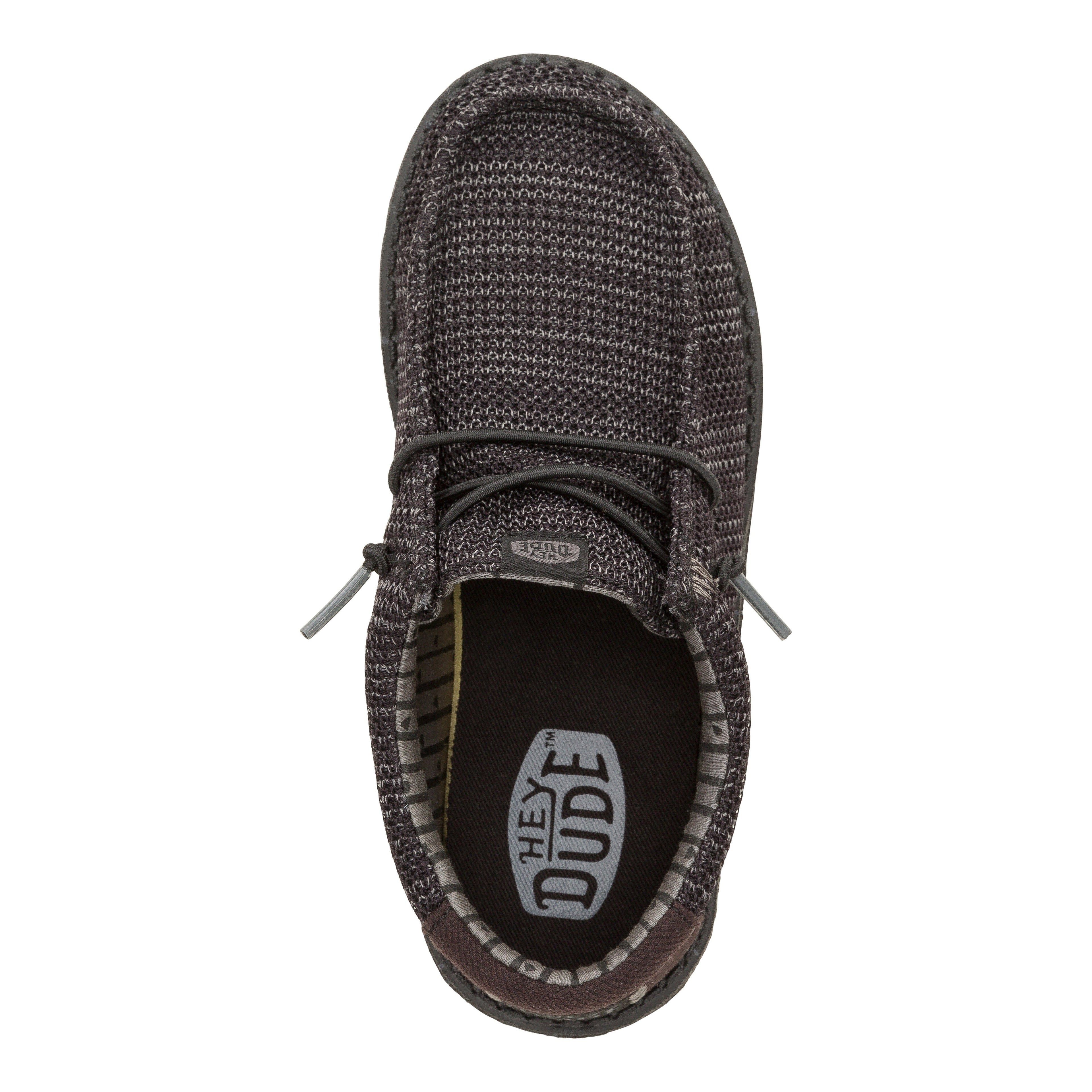  Wally Youth Stretch Mesh- Black/Black