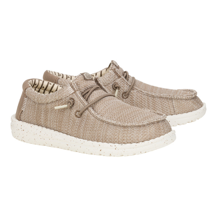  Wally Youth Stretch Sox - Walnut