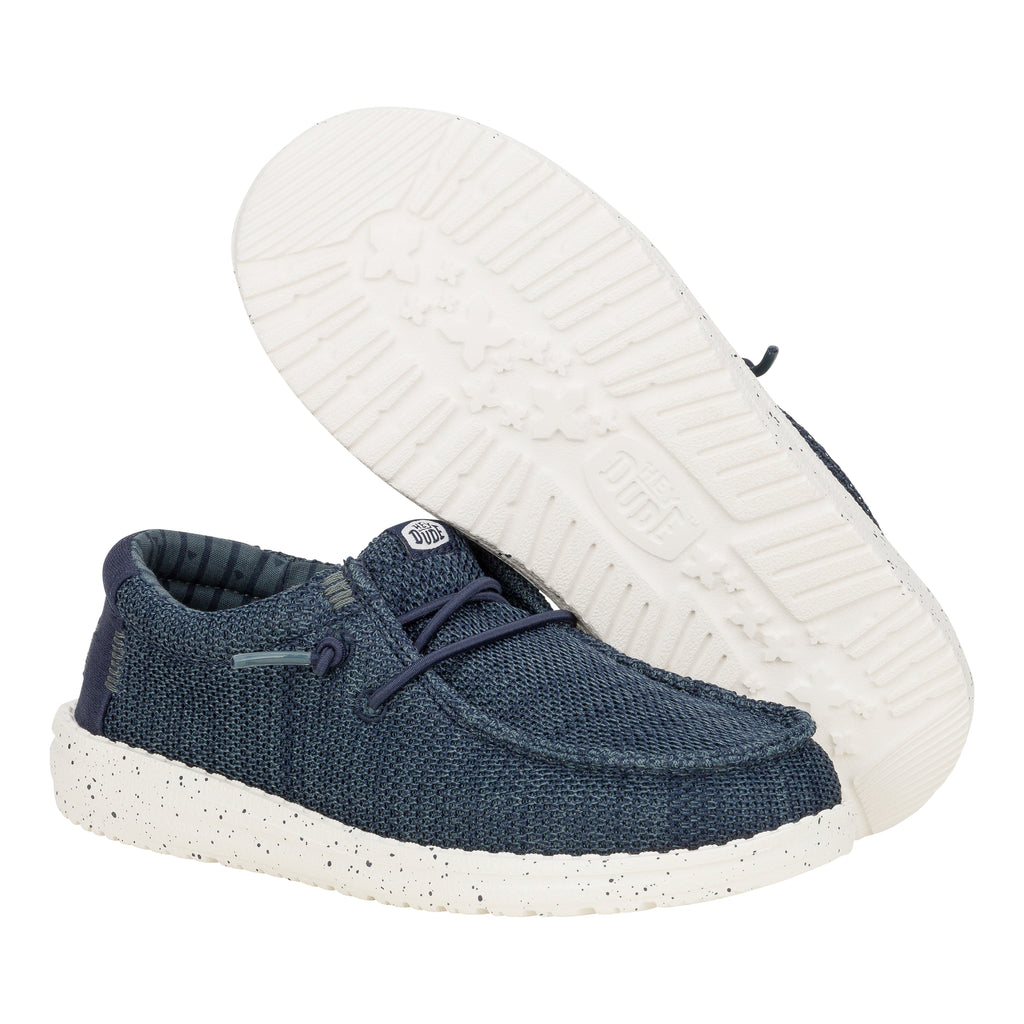  Wally Youth Stretch Sox - Navy