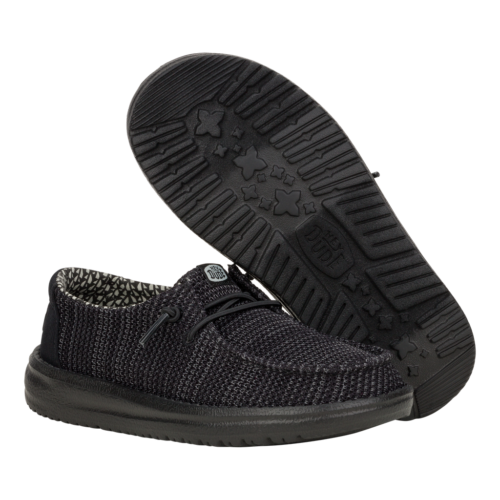  Wendy Youth Stretch Mesh - Black/Black