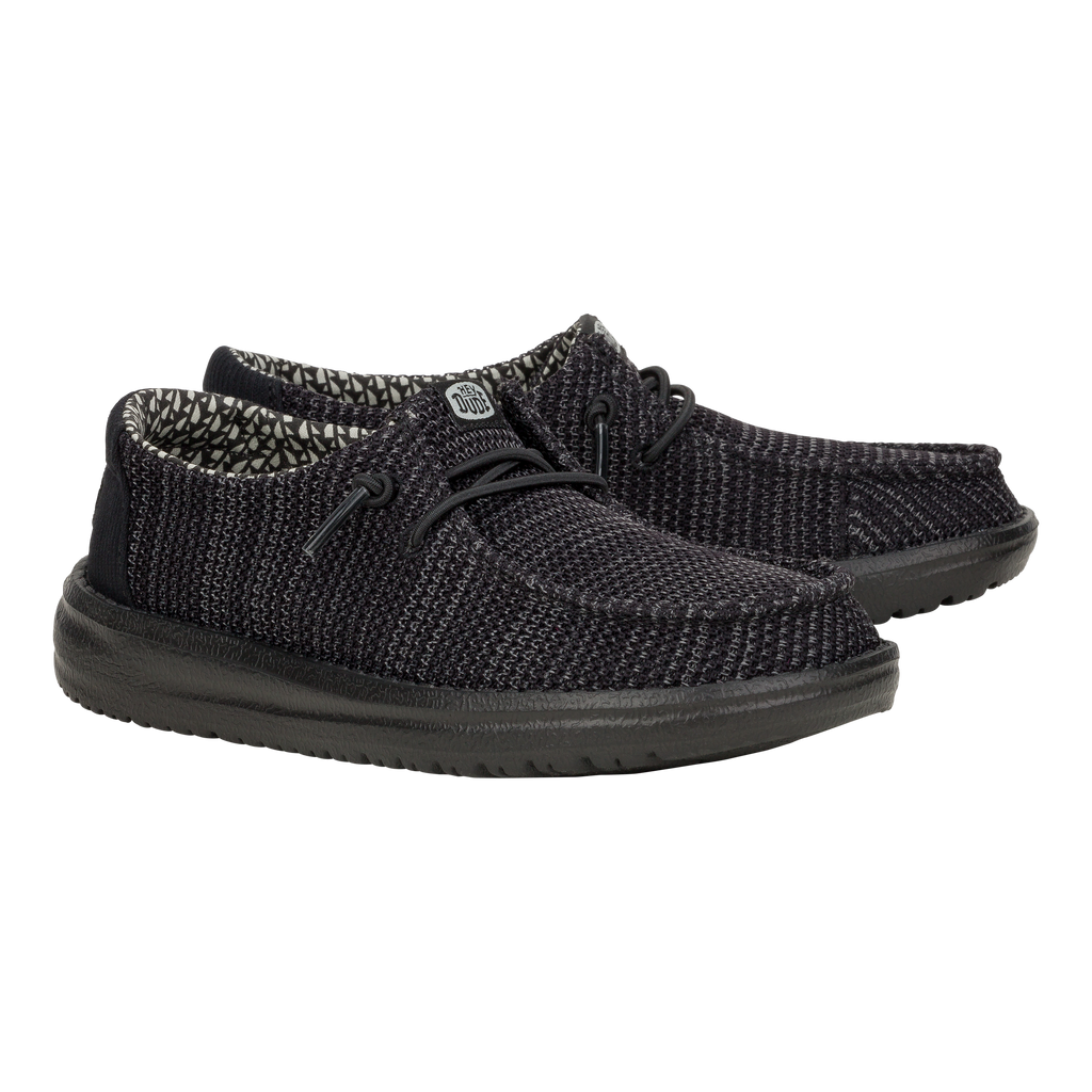  Wendy Youth Stretch Mesh - Black/Black