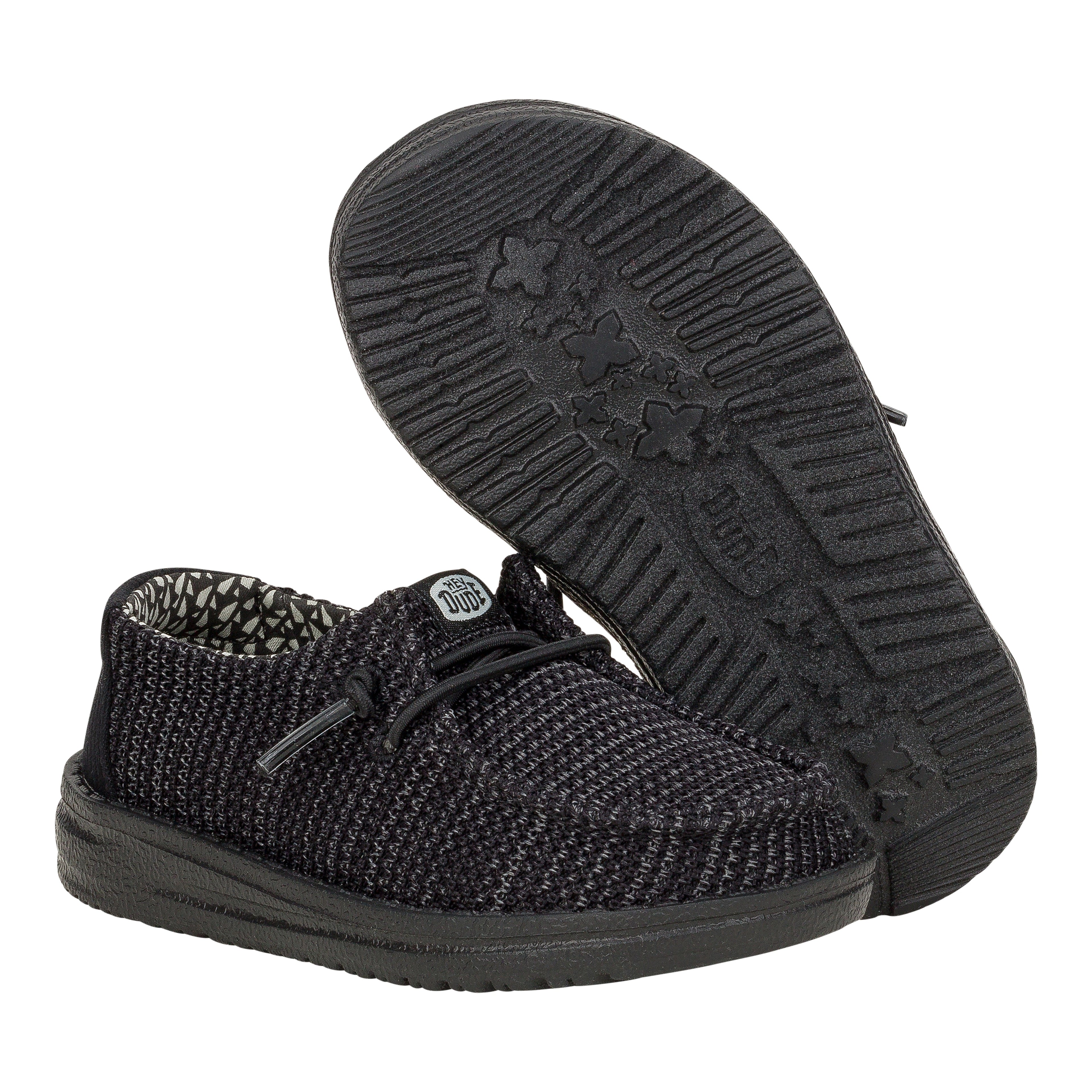  Wendy Toddler Stretch Sox - Black/Black