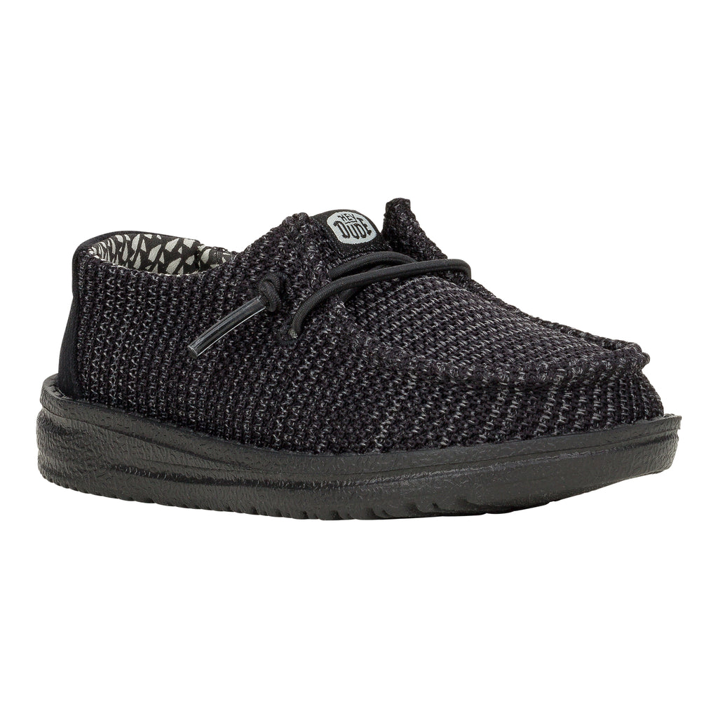  Wendy Toddler Stretch Sox - Black/Black