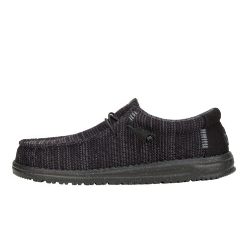  Wally Stretch Sox Wide - Black