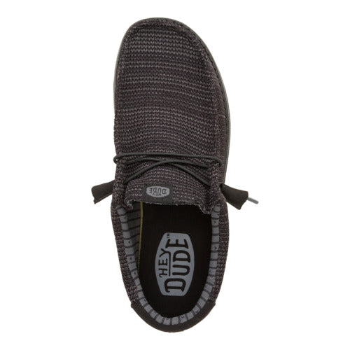  Wally Stretch Sox Wide - Black