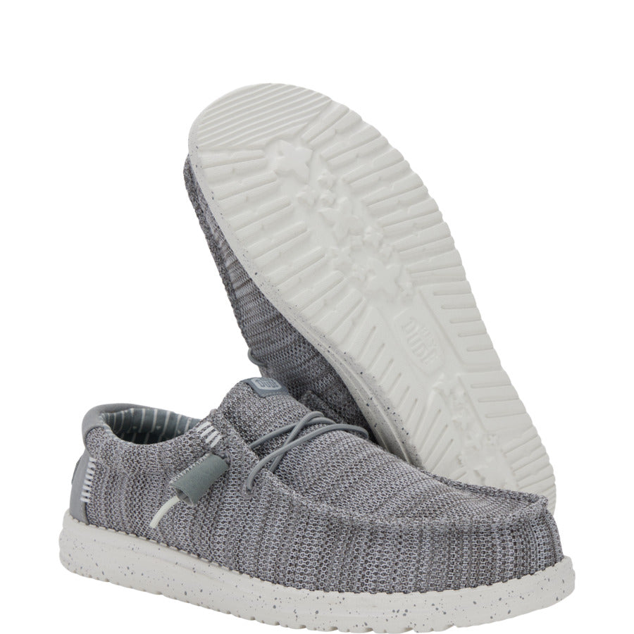  Wally Stretch Sox Wide - Grey