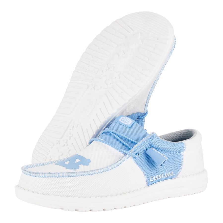  Men's Wally Tri UNC - UNC White/Blue
