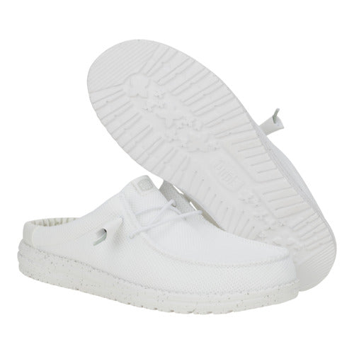  Wally Slip Stretch Sox - White