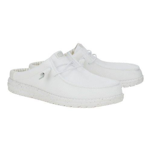  Wally Slip Stretch Sox - White