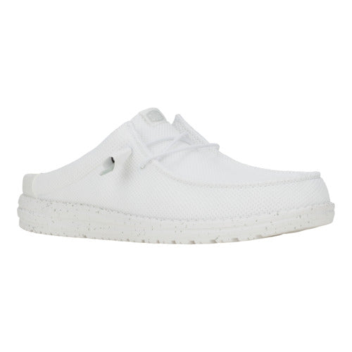  Wally Slip Stretch Sox - White
