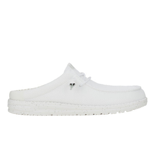  Wally Slip Stretch Sox - White
