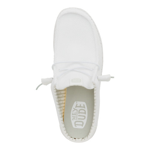  Wally Slip Stretch Sox - White