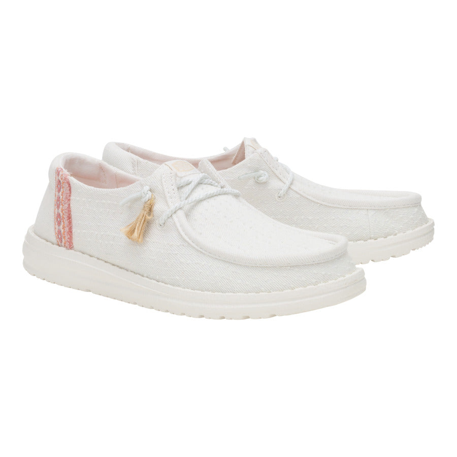  Wendy Perf Canvas - White