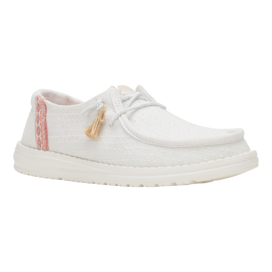  Wendy Perf Canvas - White