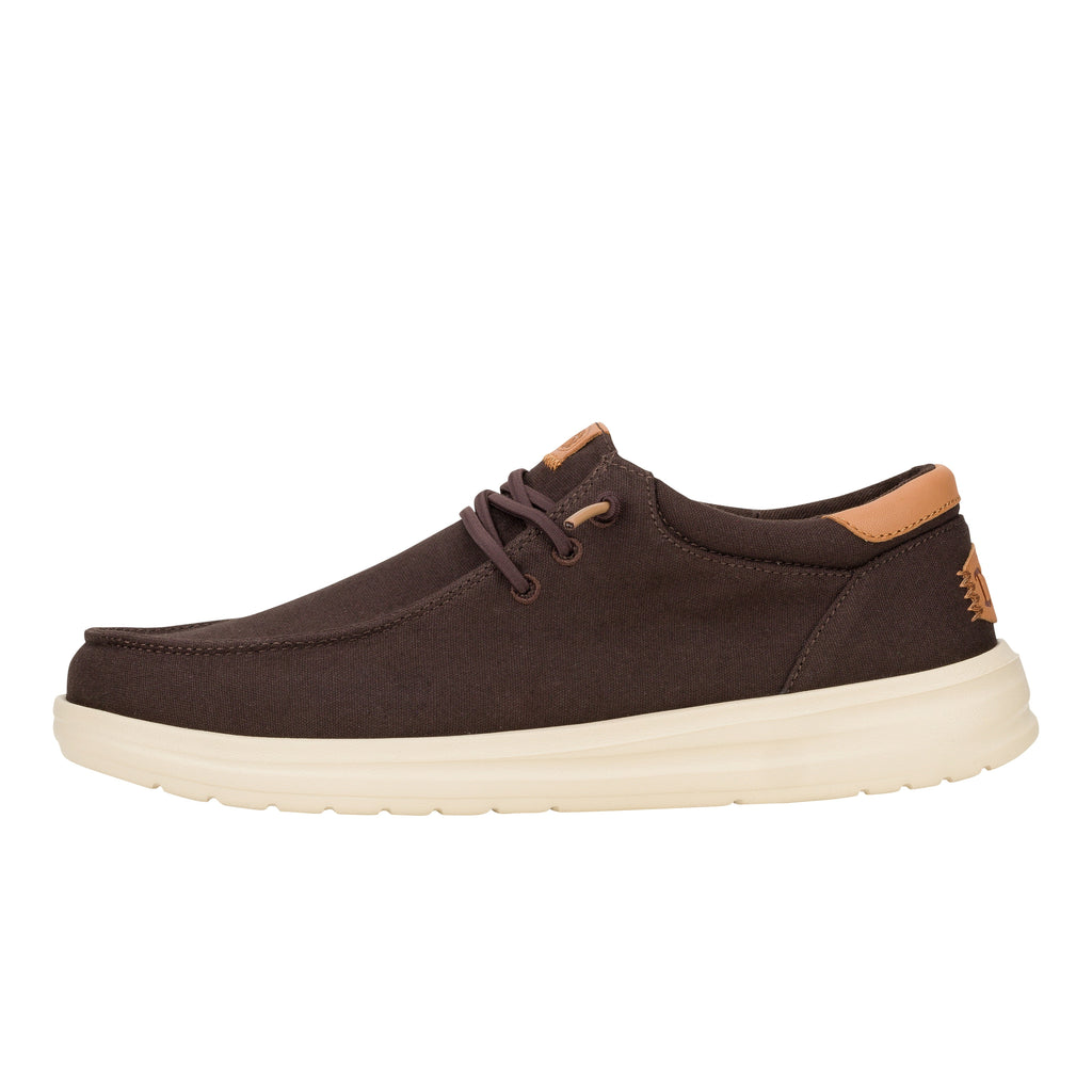  Paul Canvas - Brown/Wood Ash