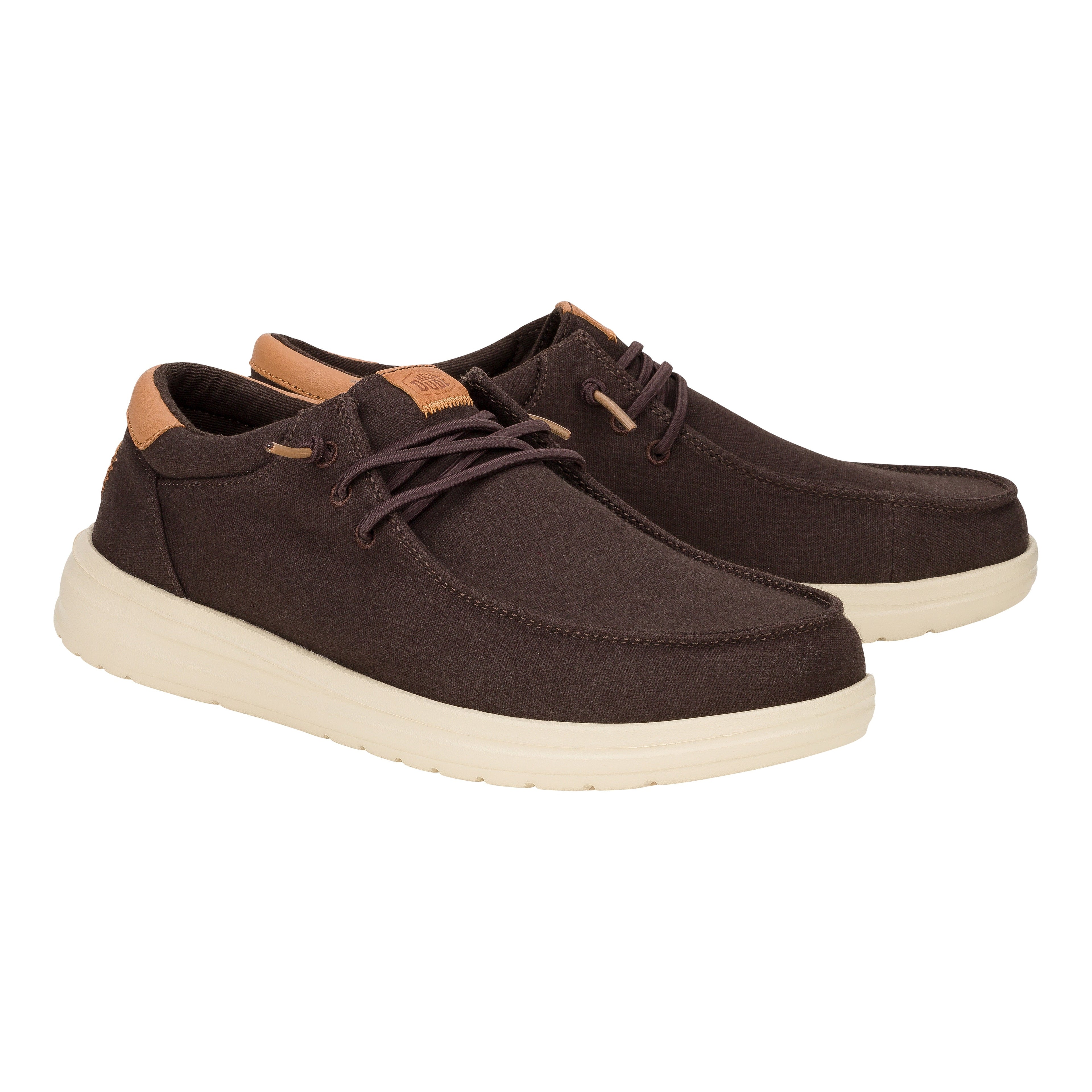  Paul Canvas - Brown/Wood Ash