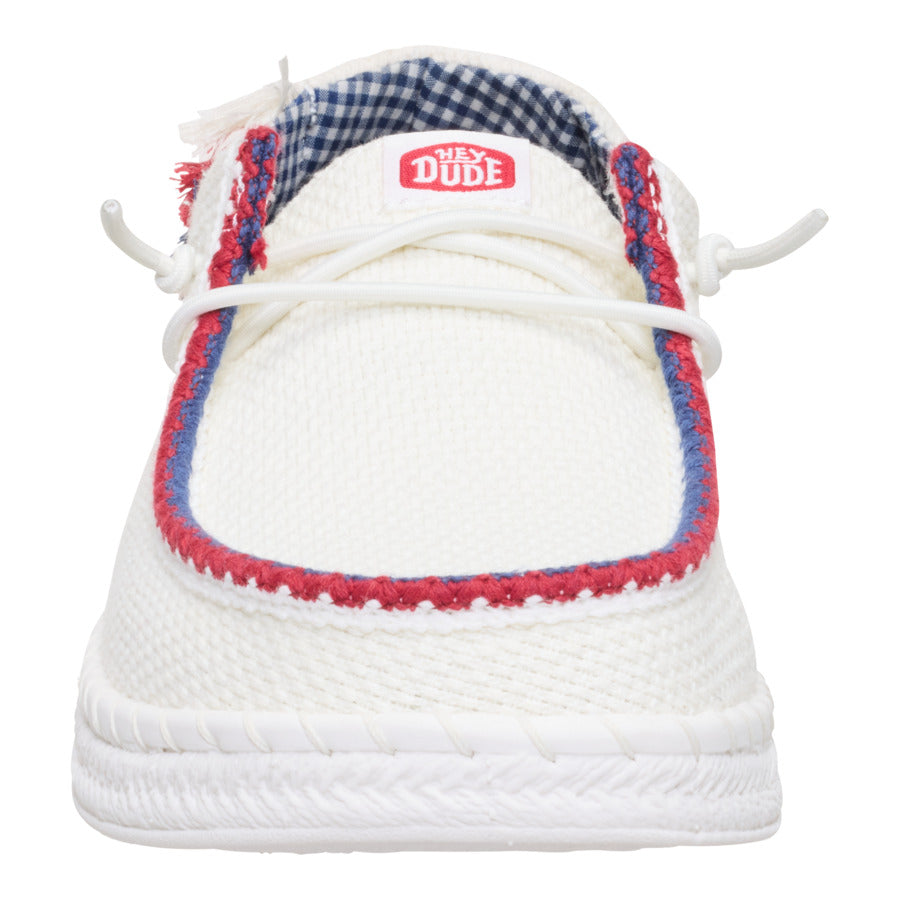  Wendy Espadrille Americana - White