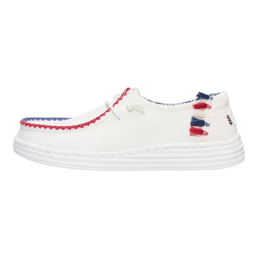  Wendy Espadrille Americana - White