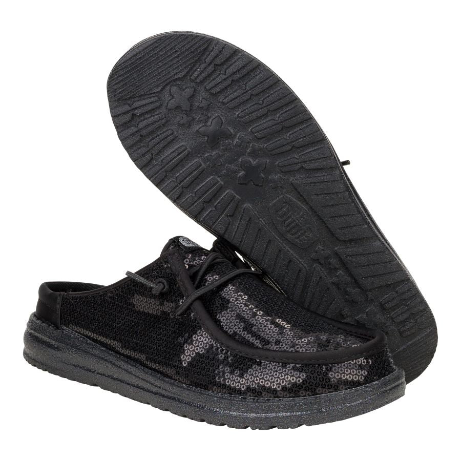  Wendy Slip Sequin - Black