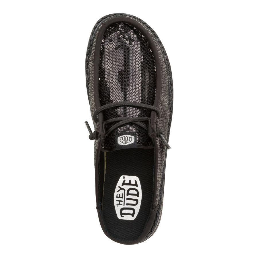  Wendy Slip Sequin - Black