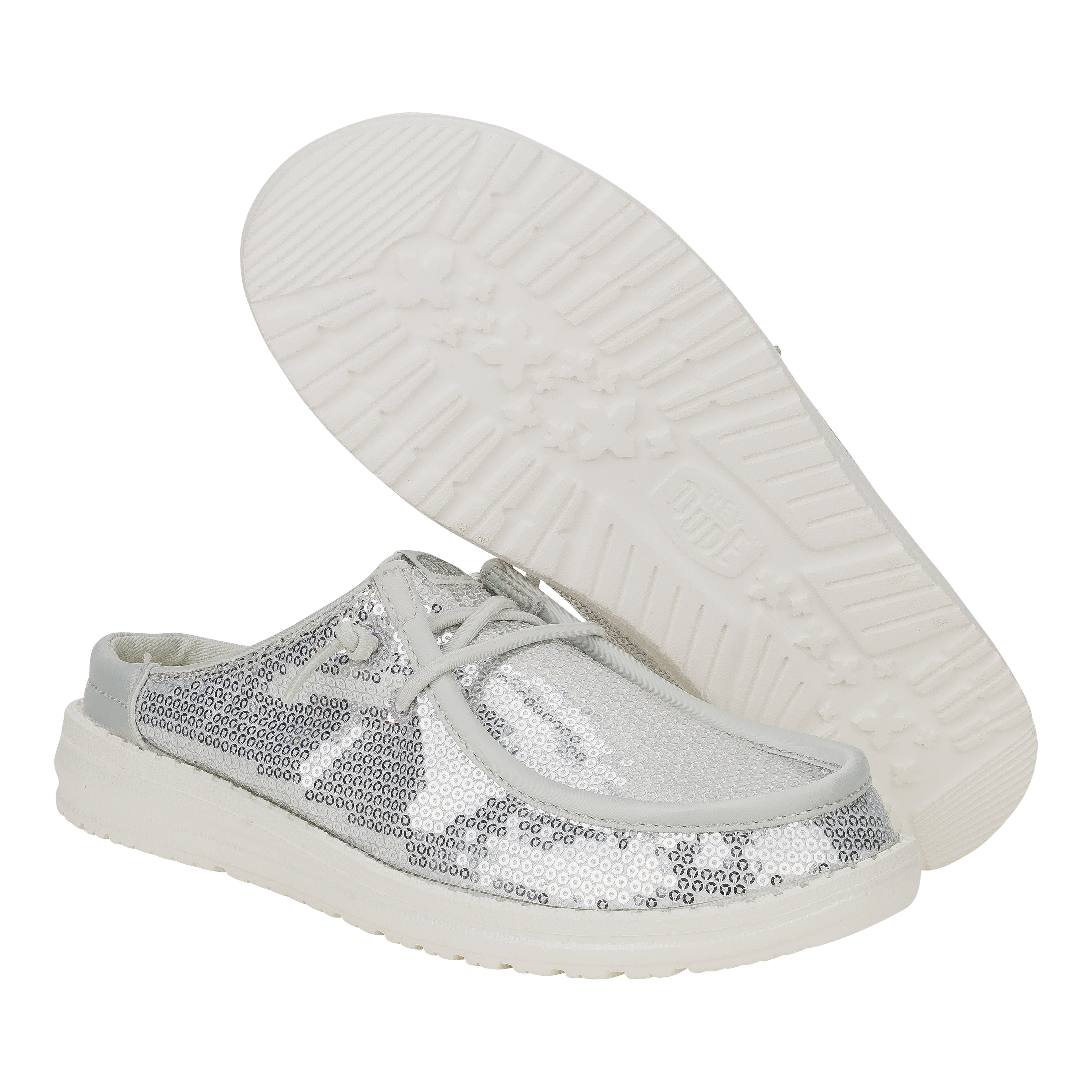  Wendy Slip Sequin - White