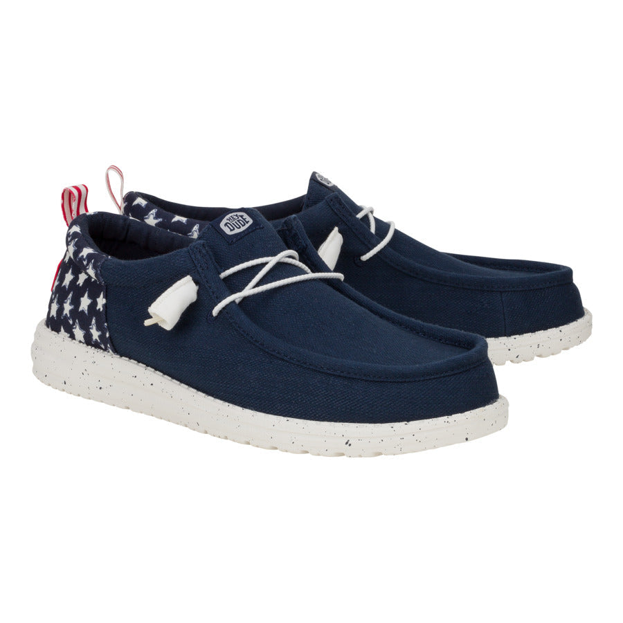  Wally Funk Americana Stars - Navy Blazer