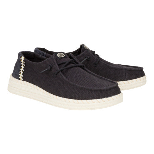  Wendy Espadrille Woven - Black