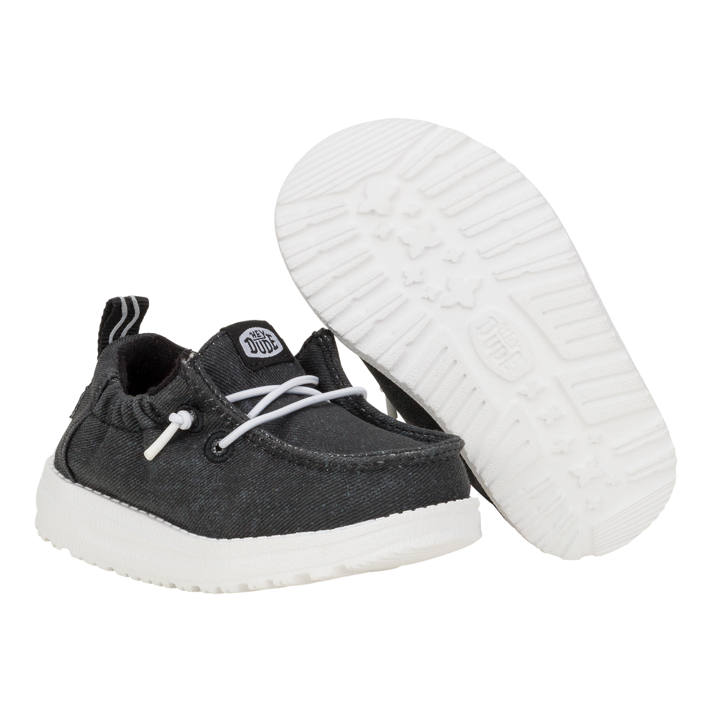  LilDude Infant Slip On Core - Black