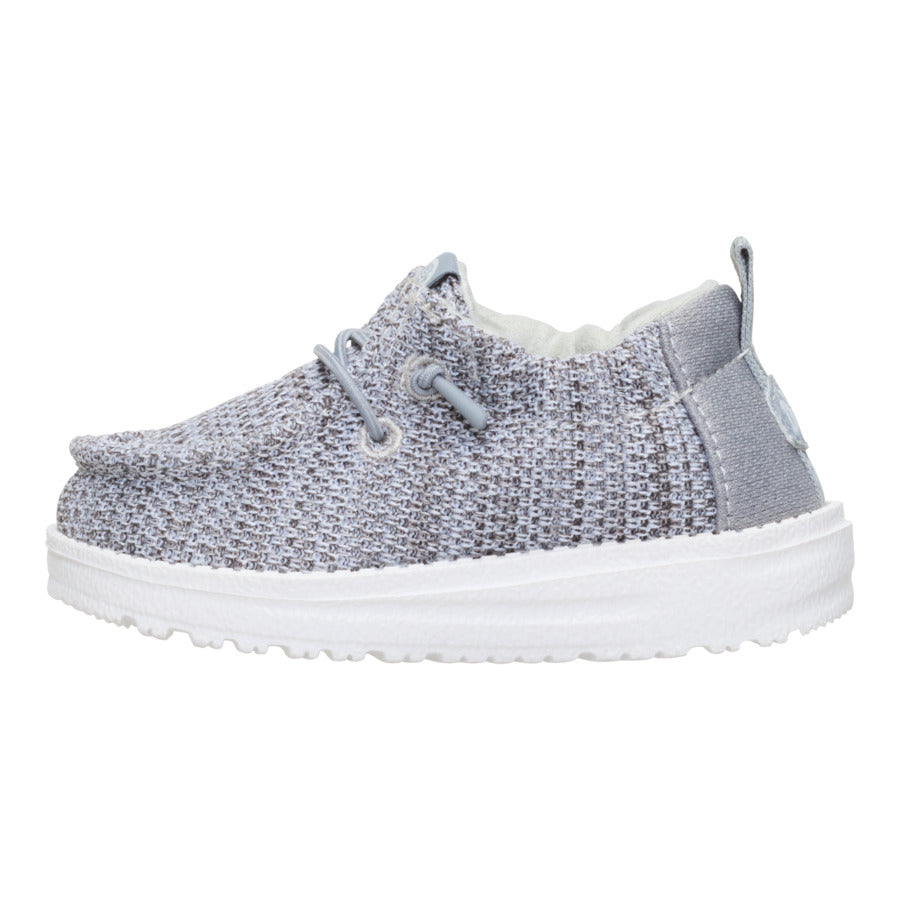  LilDude Slip On Core - Grey/White