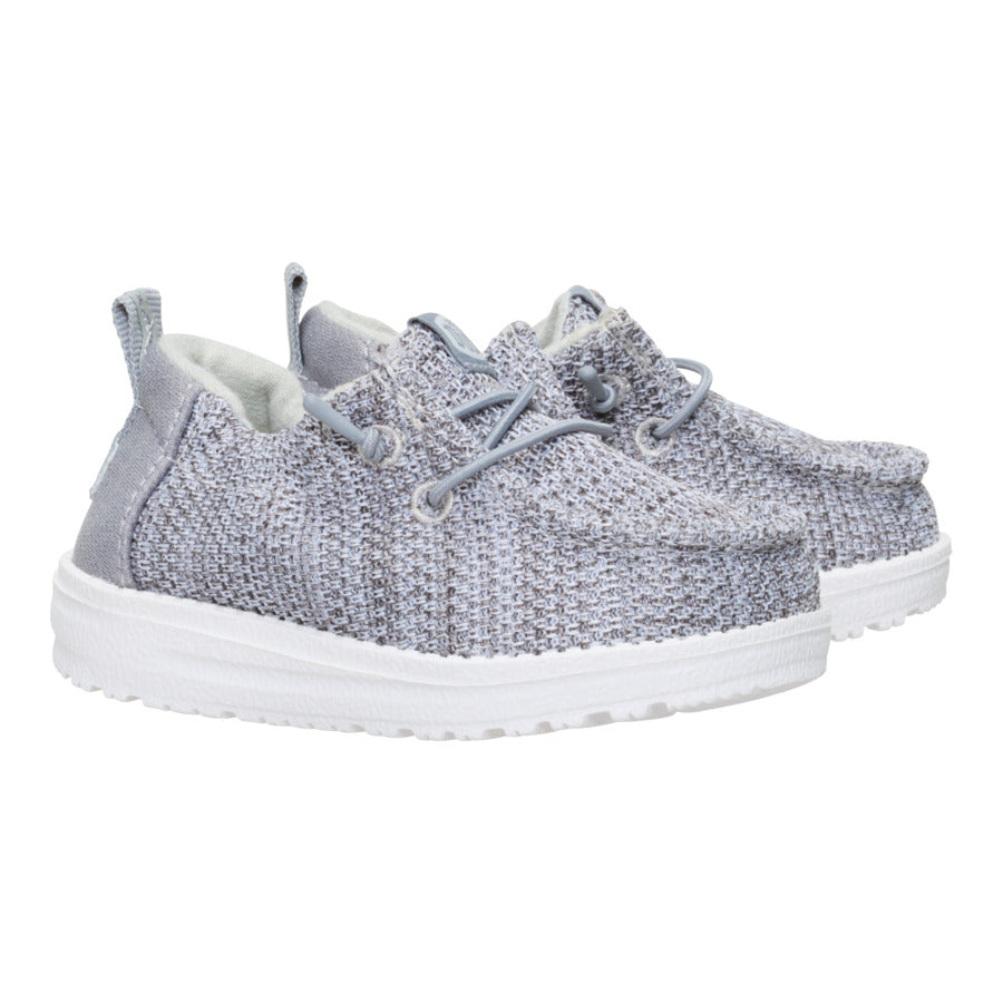  LilDude Slip On Core - Grey/White
