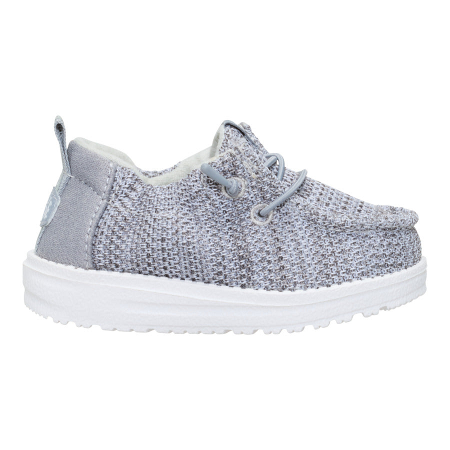  LilDude Slip On Core - Grey/White