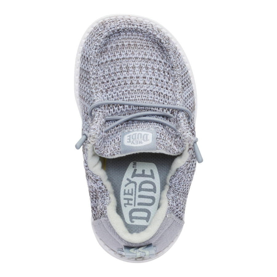  LilDude Slip On Core - Grey/White