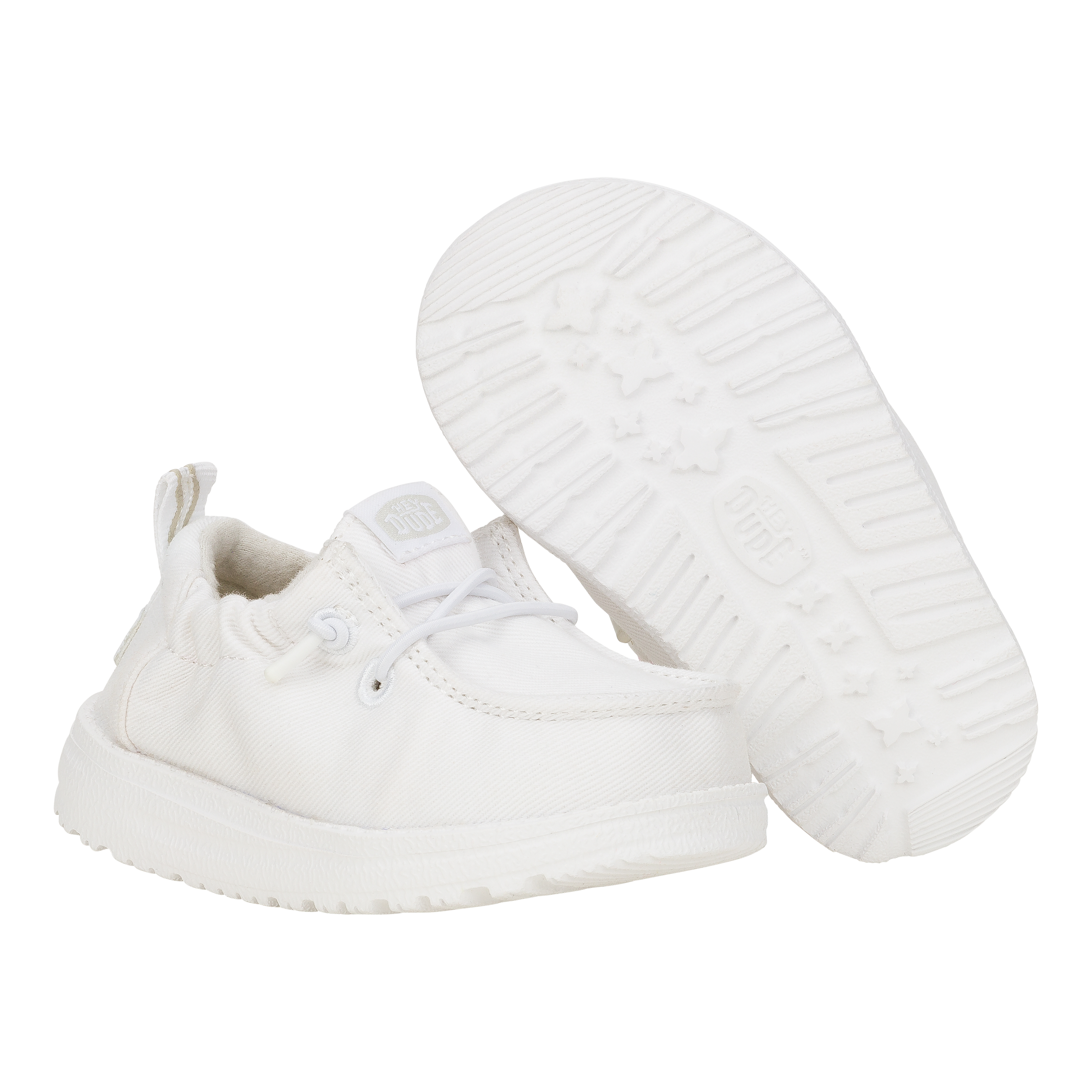  LilDude Infant Slip On Core - White