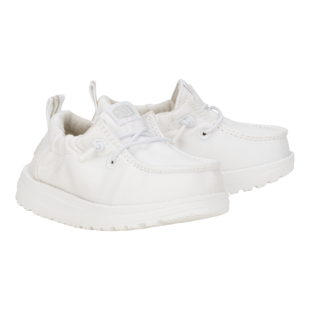 LilDude Infant Slip On Core - White