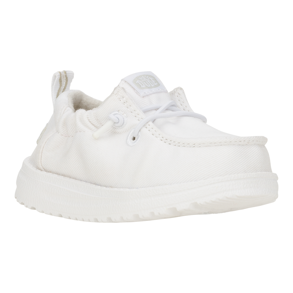  LilDude Infant Slip On Core - White
