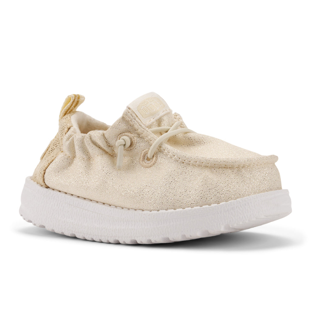  LilDude Infant Slip On Novelty - Champagne Glitter