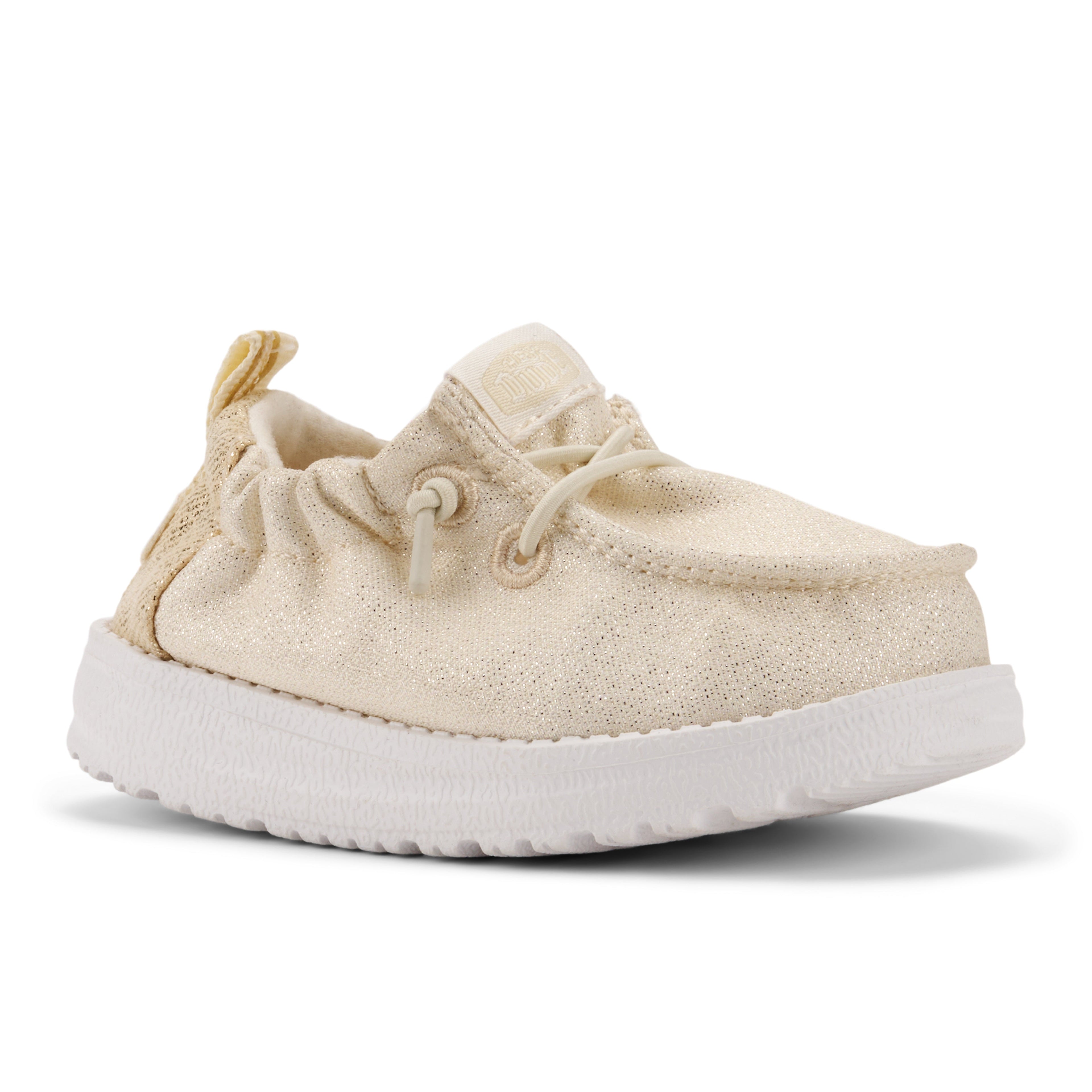  LilDude Infant Slip On Novelty - Champagne Glitter