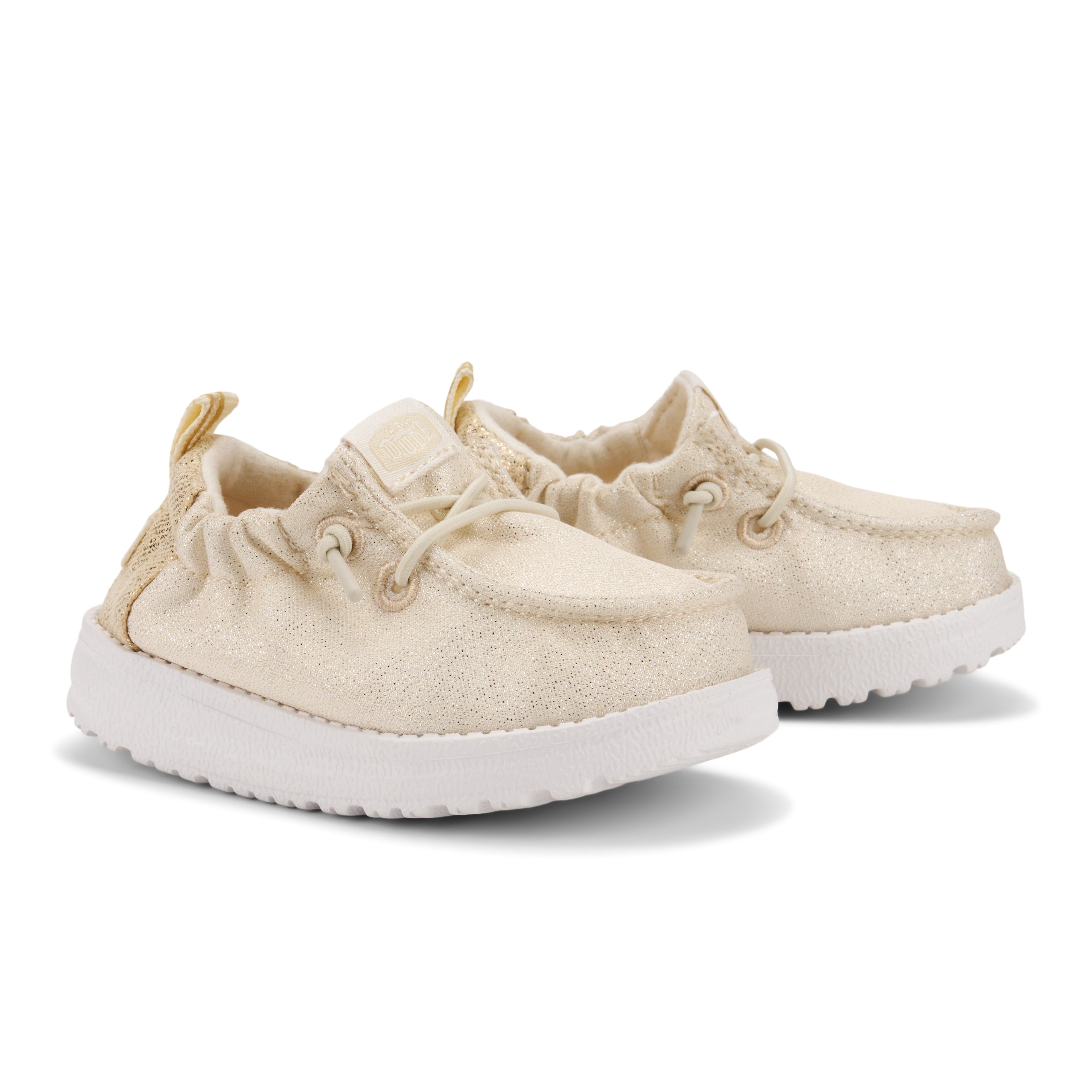  LilDude Infant Slip On Novelty - Champagne Glitter